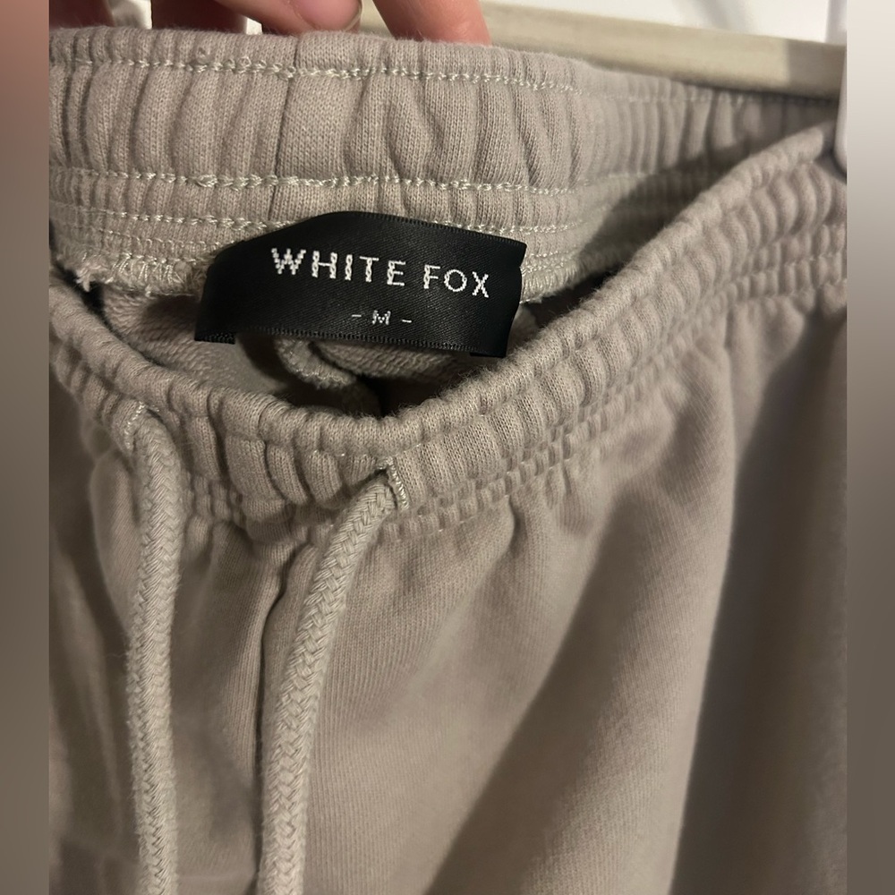 White Fox Boutique Tan Jogger Pants - Picture 4 of 6
